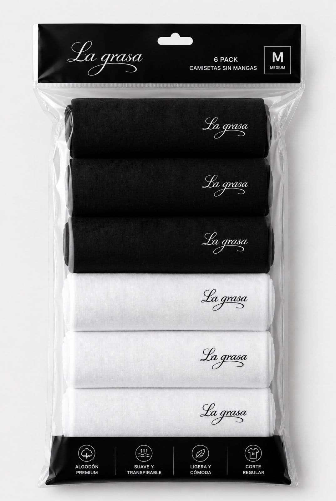 Pack Of 6 T-Shirt La Grasa