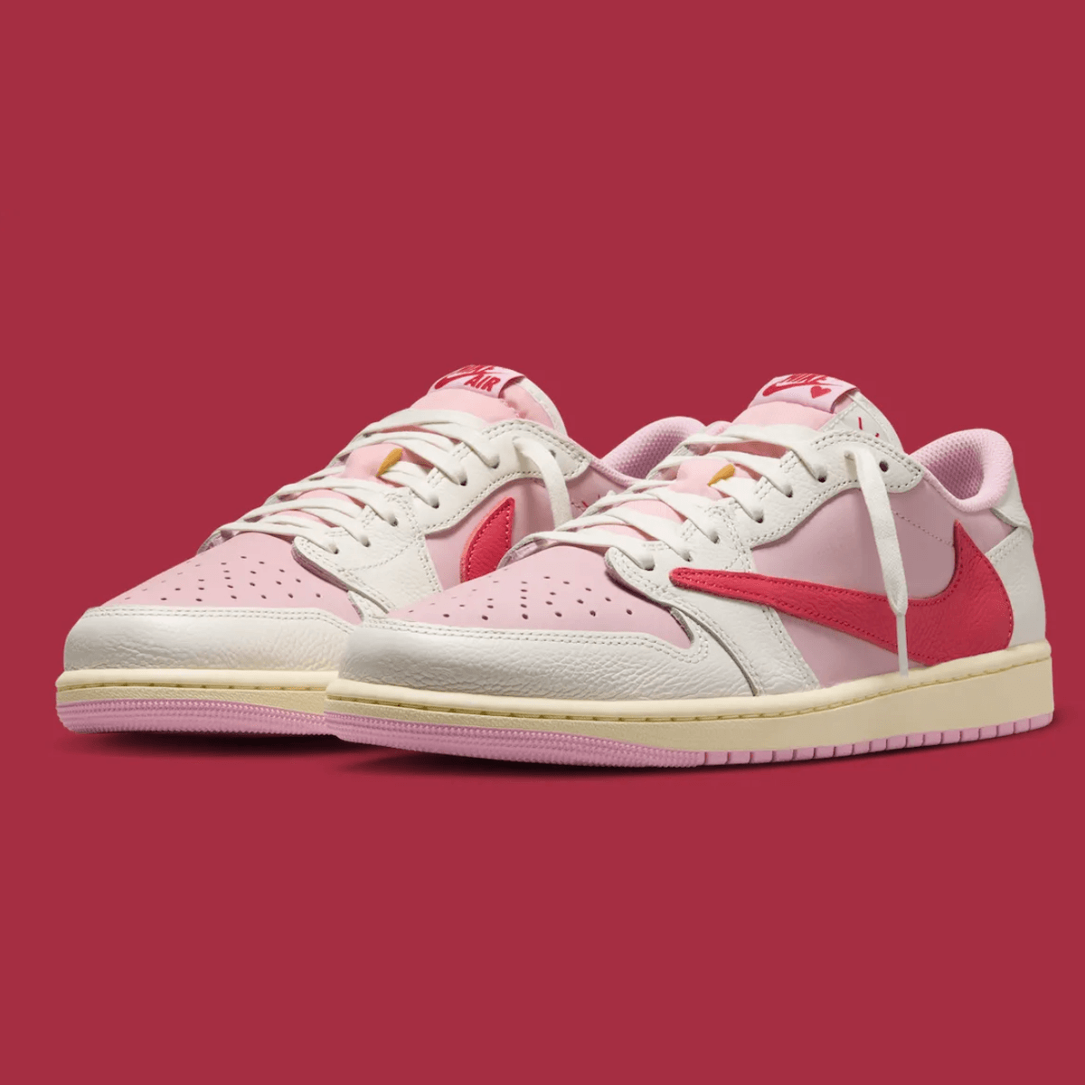 Travis Scott x Air Jordan 1 Low OG Pink
